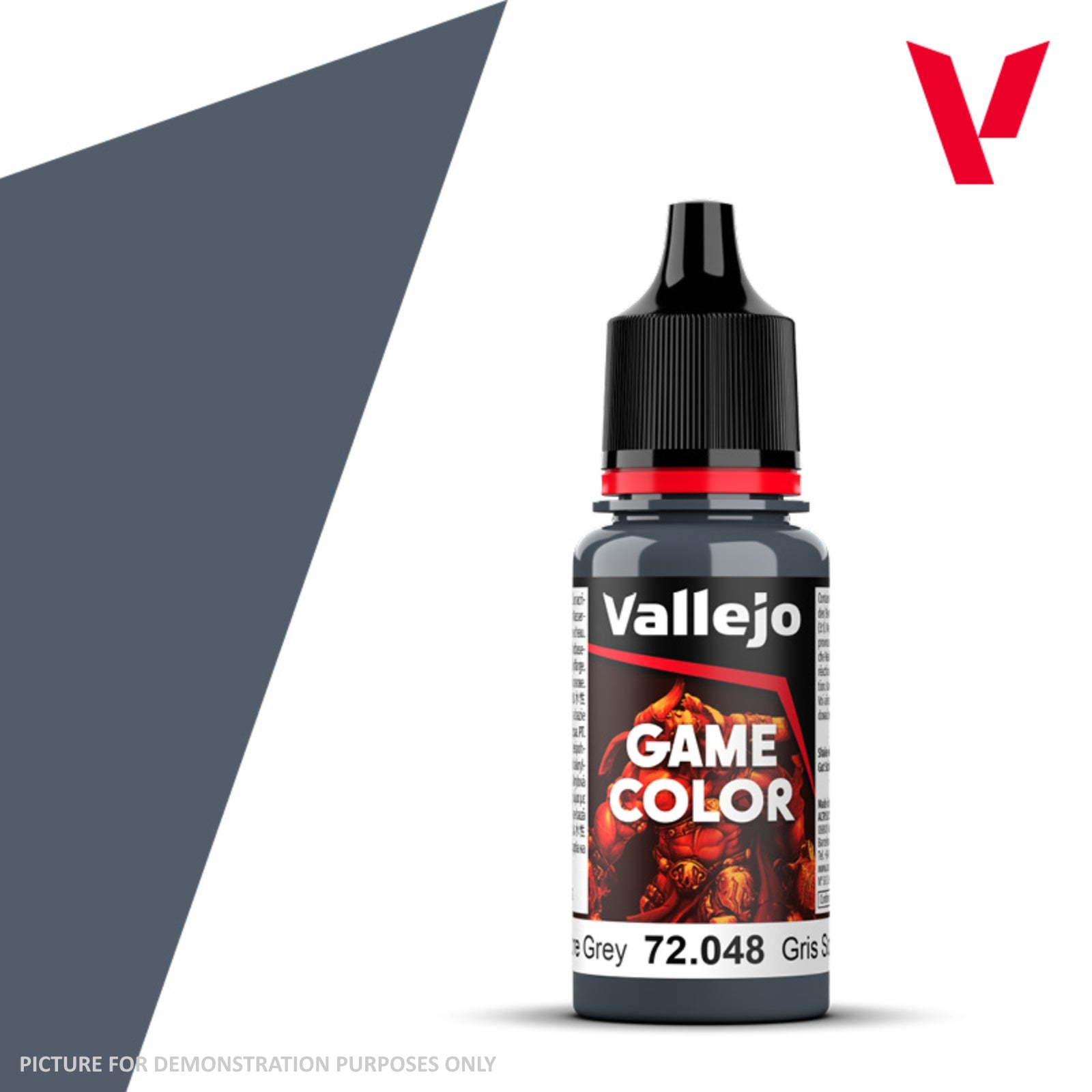 Vallejo Game Colour - 72.048 Sombre Grey 18ml